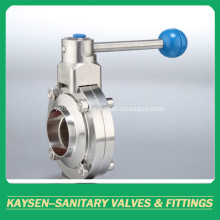 Hygienic Butterfly Valves Weld end 3A/SMS/ISO/DS